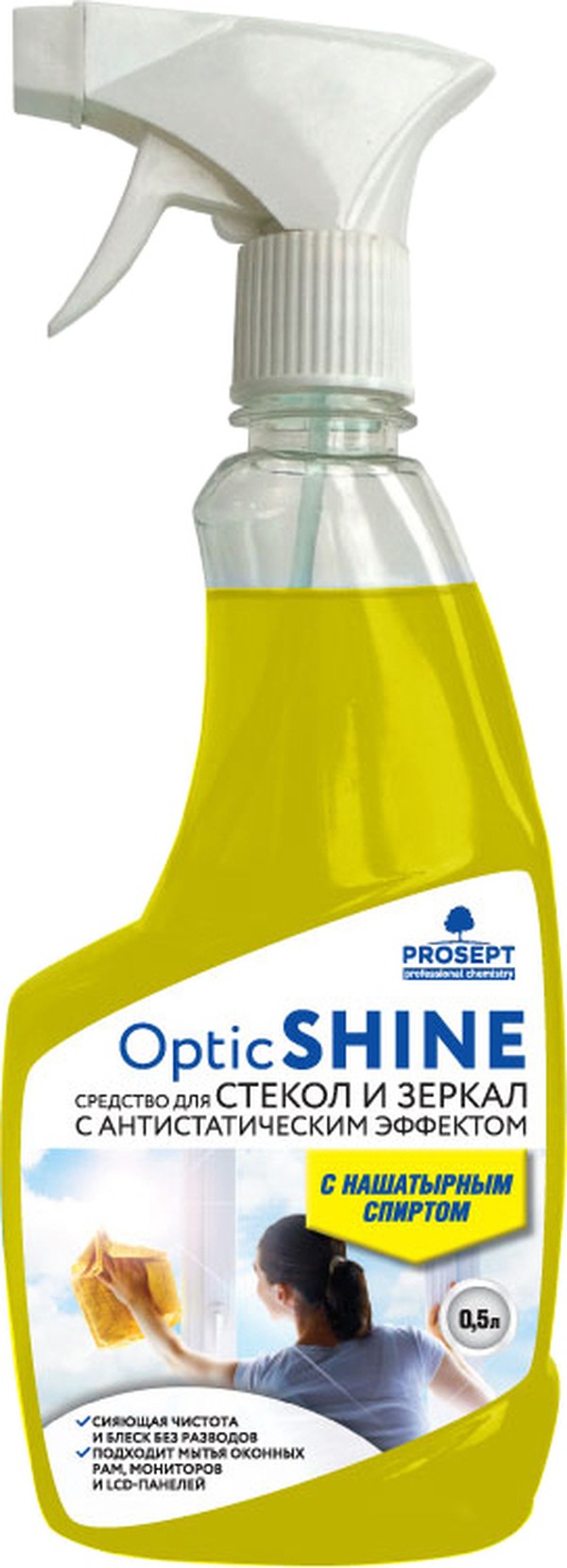 Очиститель для стекол Prosept Optic Shine 0,5 л