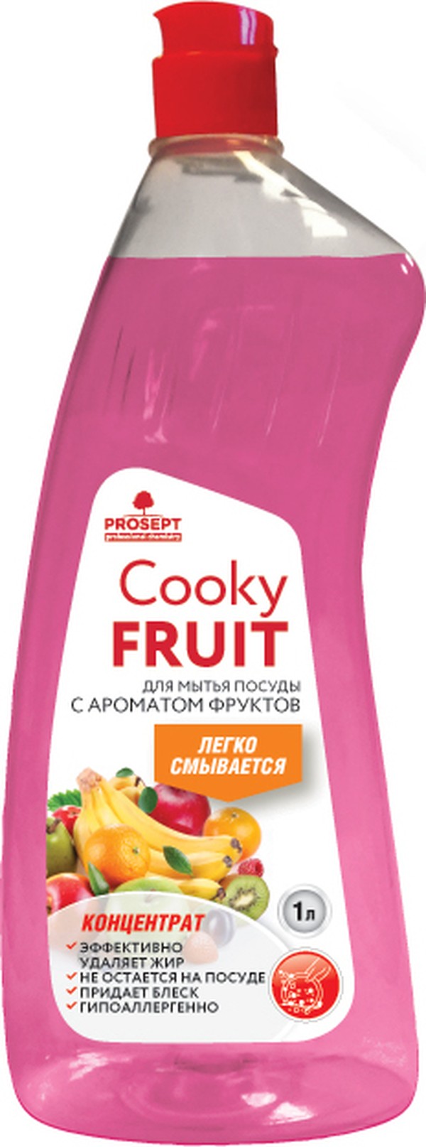 Средство для мытья посуды Prosept Cooky Fruit 1 л