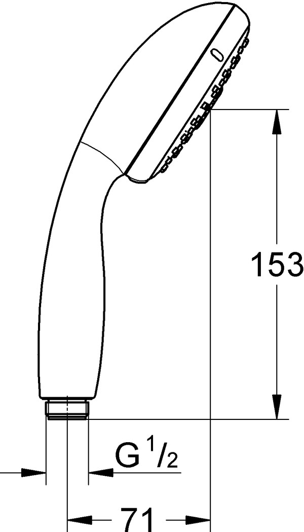 Душевая лейка Grohe New Tempesta 28419002