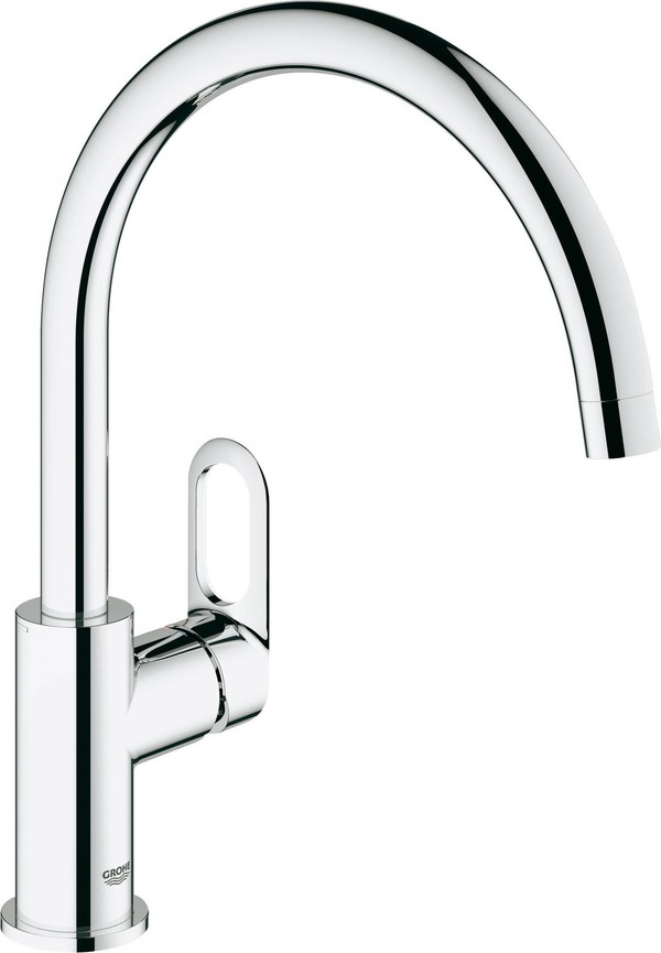 Комплект Мойка кухонная Grohe K400 31566SD0 + Смеситель Grohe BauLoop 31368000 для кухонной мойки