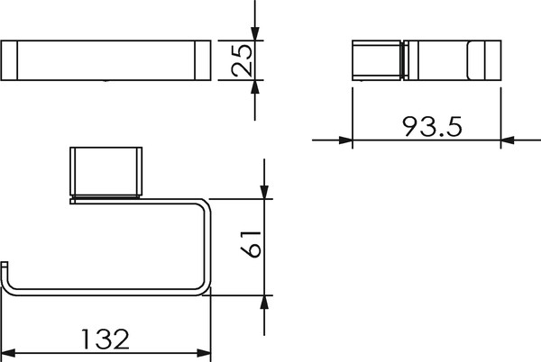 Держатель туалетной бумаги Langberger Vico 11343A