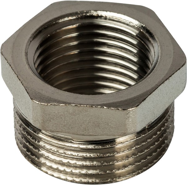 Футорка Stout SFT-0029 3/4"x1/2" никелированная