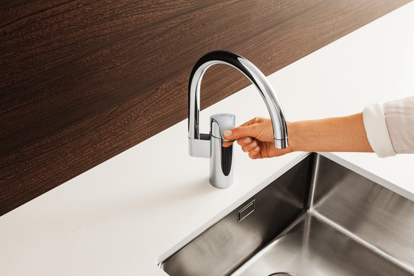 Комплект Мойка кухонная Grohe K700U 31574SD0 + Смеситель Grohe Eurosmart 33202002 для кухонной мойки