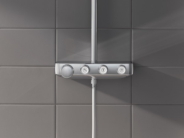 Душевая стойка Grohe Euphoria SmartControl 310 Duo 26507000 с термостатом