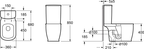 Унитаз-компакт Grossman Comfort GR-N3013