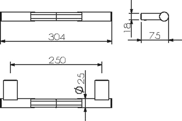 Поручень Langberger 28056A