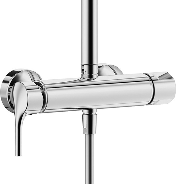 Душевая стойка Kludi Logo dual shower system 6808505-00