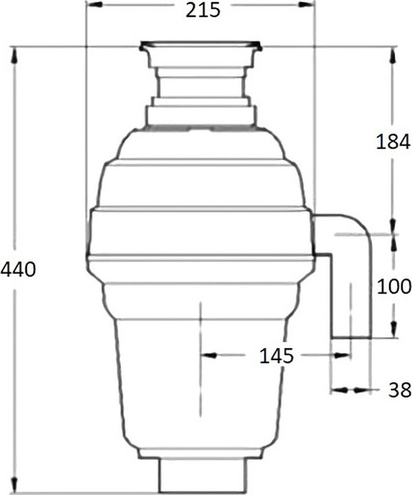 Измельчитель отходов Bone Crusher BC 1000