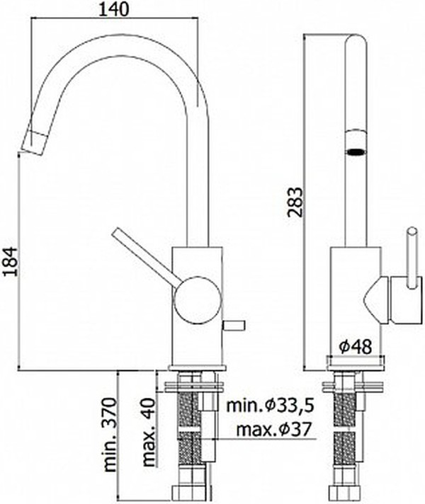 Смеситель Paffoni Light LIG078CR для раковины