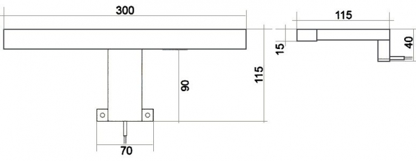 Светильник Comforty LED Fagus IP44