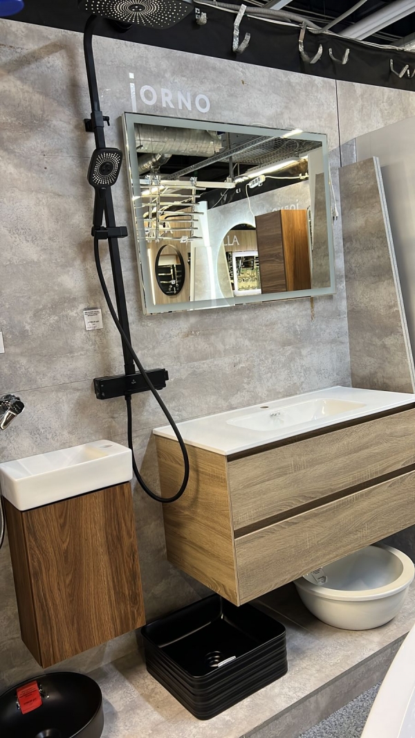 Зеркало для ванной комнаты SANCOS City 1000х700 c  подсветкой, арт. CI1000