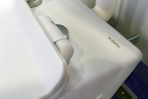 Унитаз подвесной безободковый ESBANO CLAVEL матовый белый с сиденьем Микролифт