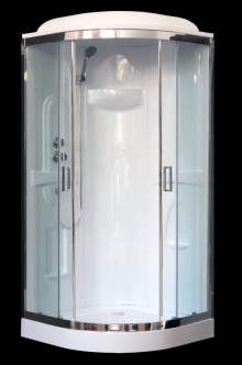 Душевая кабина Royal Bath RB 90HK1-T-CH 90x90 стекло прозрачное