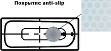 Стальная ванна Kaldewei Advantage Saniform Plus 375-1 с покрытием Anti-Slip