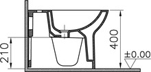 Биде напольное VitrA S20 5509B003