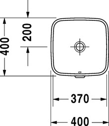 Рукомойник Duravit DuraStyle 037337