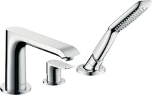 Смеситель Hansgrohe Metris 31190000 на борт ванны