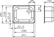 Мойка кухонная Reginox R18 2330 LUX OSK сталь