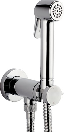 Гигиенический душ Bossini Paloma Brass Mixer Set E37005 со смесителем, хром