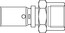 Переходник Oventrop Cofit P 16хRp1/2" с внутренней резьбой