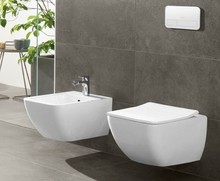 Биде подвесное Villeroy & Boch Venticello 4411 00R1 alpin, Ceramicplus