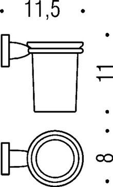 Стакан Colombo Design Basic B2702