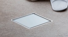 Душевой трап Pestan Confluo Standart Dry 1 White Glass 10x10