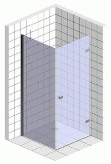 Душевой уголок RGW Passage PA-35 (960-1010)x1000 стекло чистое