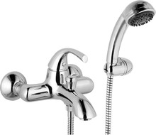 Смеситель Mariani Pluto 230/PN для ванны с душем