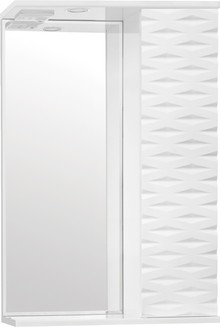 Зеркало-шкаф Style Line Папирус 50/С Люкс, белый