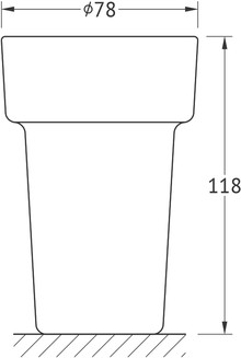 Стакан Ellux Ellux ELU 002