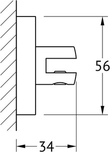 Полка Ellux Avantgarde AVA 033-C04 60 см