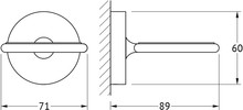 Мыльница Ellux Elegance ELE 009-C01