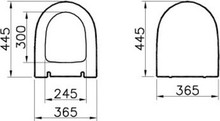 Унитаз подвесной VitrA Sento 7748B003-0075