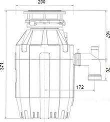 Измельчитель отходов Bone Crusher BC 910