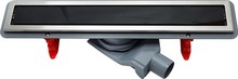 Душевой лоток Pestan Confluo Premium Line 550 черное стекло/сталь