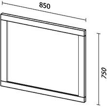 Зеркало Sanvit Кантри 85