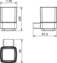 Стакан Langberger Vico 11311A