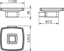 Мыльница Langberger Vico 11315A