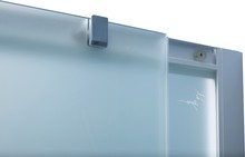 Душевой уголок De Aqua R8080MT-W 80х80, стекло матовое