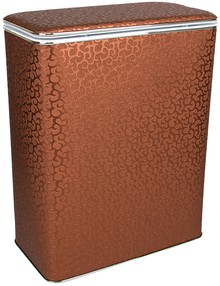Корзина для белья Geralis FCH-B шоколад, хром, стандартная