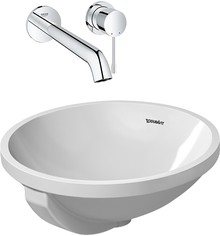 Комплект Смеситель Grohe Essence New 19967001 для раковины + Рукомойник Duravit Architec 0468400000