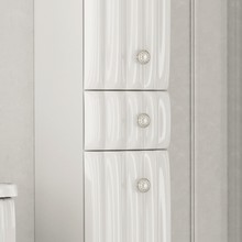 Шкаф-пенал Aima Design Pearl 30П L white