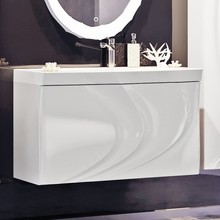 Тумба с раковиной Aima Design Mirage 90 white