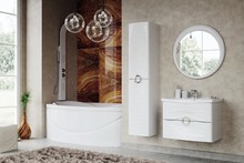 Шкаф-пенал Aima Design Breeze 35П L white