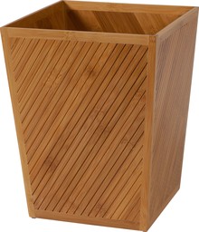 Мусорное ведро Creative Bath Spa Bamboo SBM54BR коричневое, 5 л