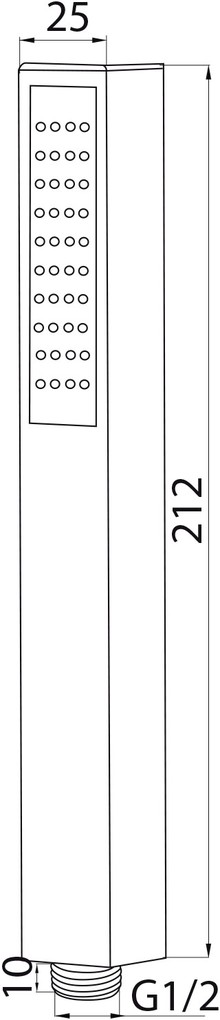 Душевая лейка M&Z ACS55058