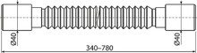 Гофра AlcaPlast A710