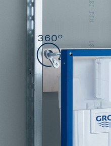 Комплект Инсталляция Grohe Rapid SL 4 в 1 с кнопкой смыва + Унитаз Sanitana Munique с микролифтом + Шумоизоляция