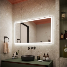 Зеркало для ванной комнаты SANCOS City 1200х700 c  подсветкой, арт. CI1200